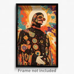 Mexican Movie Poster - Man Feeling Bliss, Glossy Turtleneck (Mexico Art Print)