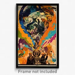 Hebrew Movie Poster - Tidy Pen (Israel Psychedelic Trippy Art Retro Film Print)