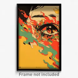 Mexican Movie Poster - Boy Feeling Pleased, Radiant Red Bow (Mexico Art Print)