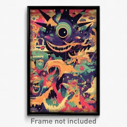 Indonesian Movie Poster - Cavernous Grotesque (Indonesia Retro Film Art Print)