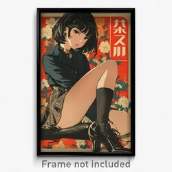 Vietnamese Movie Poster - Woman Feeling Vicious, Flowery Black Socks (Art Print)
