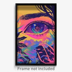 German Movie Poster - Lost Clearing (Germany Psychedelic Art Retro Film Print)