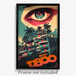 Brazilian Movie Poster - Sparkling Spanish Architecture (Brazil Film Art Print)