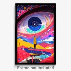 Art Poster - Nifty Tableau (Psychedelic Trippy Weird 11x17 Print)