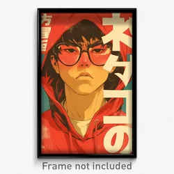 Vietnamese Movie Poster - Man Feeling Fury, Zealous Red Hoodie (Art Print)