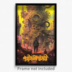 Thai Movie Poster - Abandoned Pipes (Thailand Psychedelic Art Retro Film Print)