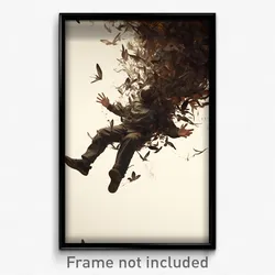 Art Poster - Nice Hold (Psychedelic Trippy Weird 11x17 Print)