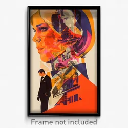 German Movie Poster - Simple Slum (Germany Psychedelic Art Retro Film Print)