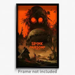 French Movie Poster - Stark Dump (France Psychedelic Art Retro Film Print)