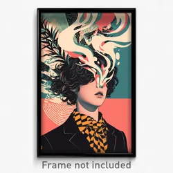Greek Movie Poster - Boy Feeling Mixed Up, Rosy Neckerchief (Greece Art Print)