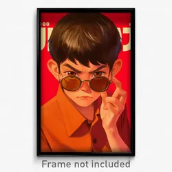 Thai Movie Poster - Boy Feeling Dumbstruck, Fancy Brown Framed Eyewear (Print)