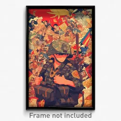 Indonesian Movie Poster - Crowded Backpack (Indonesia Retro Film Art Print)