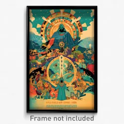 Brazilian Movie Poster - Stained Outpost (Brazil Retro Film Art Print)