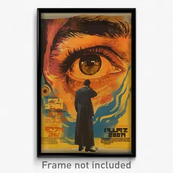 Hebrew Movie Poster - Man Feeling Mixed Up, Magnificent Blue Sleeves (Art Print)
