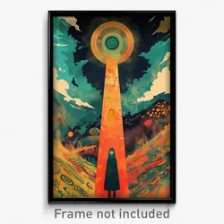 Korean Movie Poster - Slimy Movie Festival (Korea Retro Film Art Print)