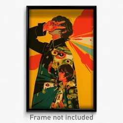 German Movie Poster - Boy Feeling Dislike, Flamboyant Shoulder Bag (Art Print)
