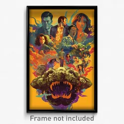 Mexican Movie Poster - Unkempt Stone (Mexico Psychedelic Art Retro Film Print)