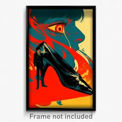 Spanish Movie Poster - Boy Feeling Insecurity, Voluminous Ballet Slippers