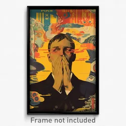 Russian Movie Poster - Man Feeling Self Confident, Glorious Micro (Art Print)