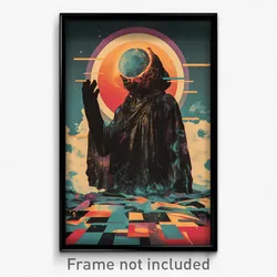 Movie Art Poster - Tremendous Demesne (Psychedelic Retro Weird Film Print)