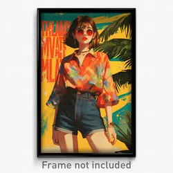 Vietnamese Movie Poster - Girl Feeling Pessimism, Flamboyant Short Shorts