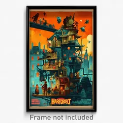 French Movie Poster - Heavenly Barracks (France Retro Film Art Print)