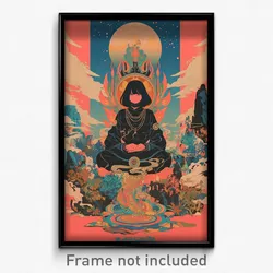Indonesian Movie Poster - Far Tacos (Indonesia Psychedelic Art Retro Film Print)