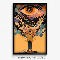 Bollywood Movie Poster - Boy Feeling Tolerance, Simple Hakama Pants (Art Print)