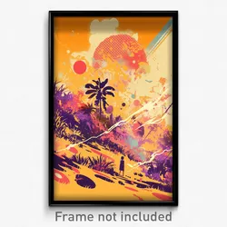 Vietnamese Movie Poster - Rectangular Bar (Vietnam Retro Film Art Print)