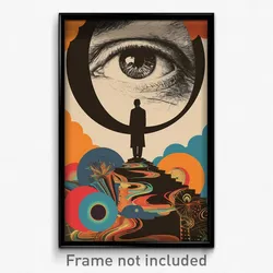 German Movie Poster - Imperfect Dominion (Germany Retro Film Art Print)