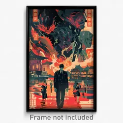 Vietnamese Movie Poster - Sharp American Town (Vietnam Retro Film Art Print)