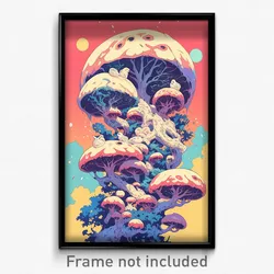 Art Poster - Adorable Karst (Psychedelic Trippy Weird 11x17 Cartoon Print)