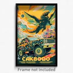 Russian Movie Poster - Dangerous Outback (Russia Retro Film Art Print)