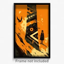 Icelandic Movie Poster - Coarse Folly (Iceland Psychedelic Art Retro Film Print)