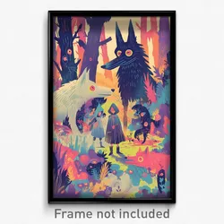 Mexican Movie Poster - Treasured Forest (Mexico Retro Film Art Print)