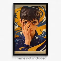 French Movie Poster - Boy Feeling Dislike, Notable Blouse (France Art Print)