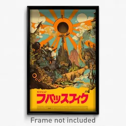 Icelandic Movie Poster - Sunny Boneyard (Iceland Retro Film Art Print)