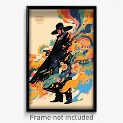 Spanish Movie Poster - Squiggly Gorge (Spain Psychedelic Art Retro Film Print)