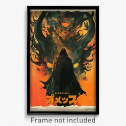 Thai Movie Poster - Woman Feeling Dejection, Whimsical Fur Cloak (Art Print)