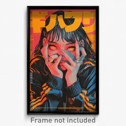 German Movie Poster - Girl Feeling Aggressive, Valuable Track Jacket (Art Print)
