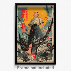 Indonesian Movie Poster - Boy Feeling Agitation, Spectacular Leg Ribbon (Print)