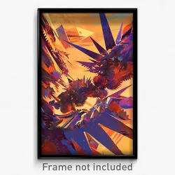 Art Poster - Bumpy Spike (Psychedelic Trippy Weird 11x17 Cartoon Print)