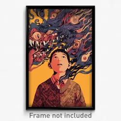 Thai Movie Poster - Boy Feeling Fury, Shady Brown Sweater Vest (Art Print)