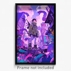 Art Poster - A Dystopian Society Ruled By A Totalitarian Regime, With Propaganda