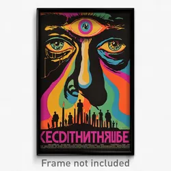 Russian Movie Poster - Negligible Madhouse (Russia Retro Film Art Print)