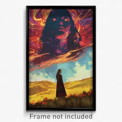 Bollywood Movie Poster - Glamorous Grassland (India Retro Hindi Film Art Print)