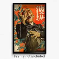 Indonesian Movie Poster - Man Feeling Kind, Striking Pointy Footwear (Art Print)