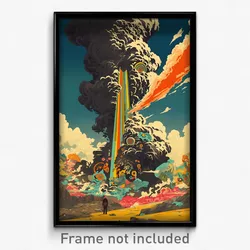 Mexican Movie Poster - Thunderous Heath (Mexico Retro Film Art Print)