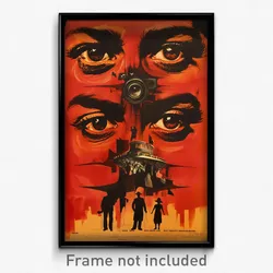Mexican Movie Poster - Spotted Stand (Mexico Psychedelic Art Retro Film Print)