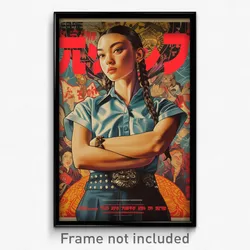 Thai Movie Poster - Woman Feeling Bitter, Flippant Gym Shirt (Art Print)
